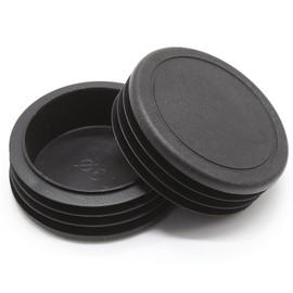 90mm Black Plastic Plugs, Black Round Tube Covers, Inner End Caps for Chairs Desks Tables Foot Furniture Pipe, 10 Pcs