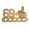 Munera Design - Funny 70th Birthday Money Gift Wooden