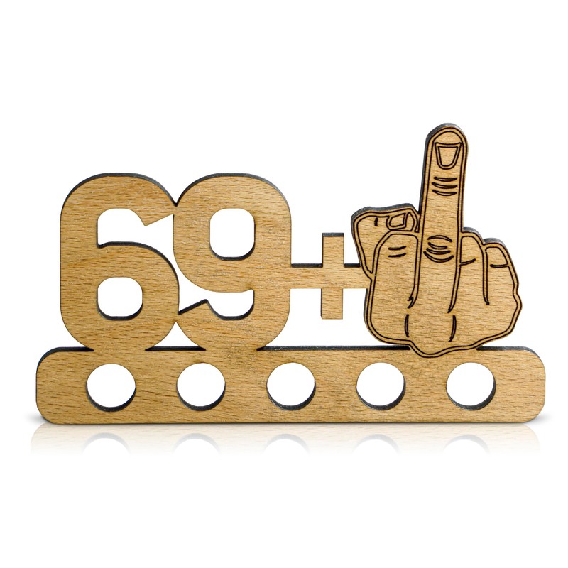 Munera Design - Funny 70th Birthday Money Gift Wooden