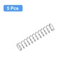 sourcing map Compression Spring, 5Pcs 304 Stainless Steel, 6mm OD,