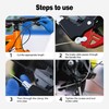 Laveroar 2 Pack Bike Brake Cables, Brake Cables Gear Cables