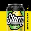 Starry Zero Sugar Lemon Lime Soda, Caffeine Free, Mini Cans,