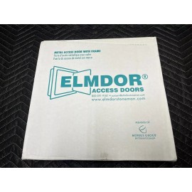 ELMDOR  10"  X 10"  STEEL HINGED METAL WALL/CEILING ACCESS DOOR/WHITE PRIMED