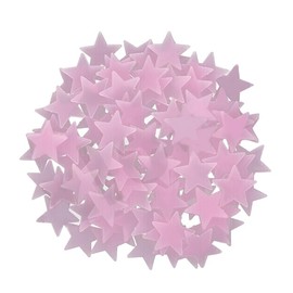 AIMALL 100 Pieces Glow in The Dark Stars Wall Stickers Luminous Star Decal for Kids Room, 1.2 Inches, Multicolour