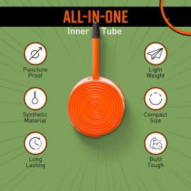 Tubolito 700C Gravel Bike Tire Tube Lightweight Durable 32-50Mm Presta Valve