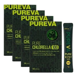 퓨어 [Fashion Plus][Other]Pure Chlorella 100 1000mgX14 sachetsX4_25536181_673596 / [패션플러스][기타]퓨어 클로렐라 100 1000mgX14포X4개_25536181_673596