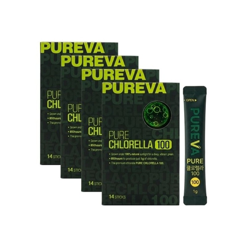퓨어 [Fashion Plus][Other]Pure Chlorella 100 1000mgX14 sachetsX4_25536181_673596 / [패션플러스][기타]퓨어 클로렐라