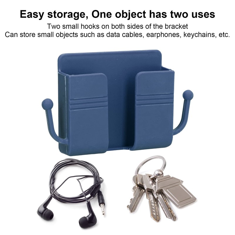 Restokki Remote Control Holder Wall Mounted Storage Box Wall Mount
