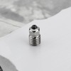Briny River 2pcs 0.8mm 3D Printer Bimetallic Hardened Steel Nozzle