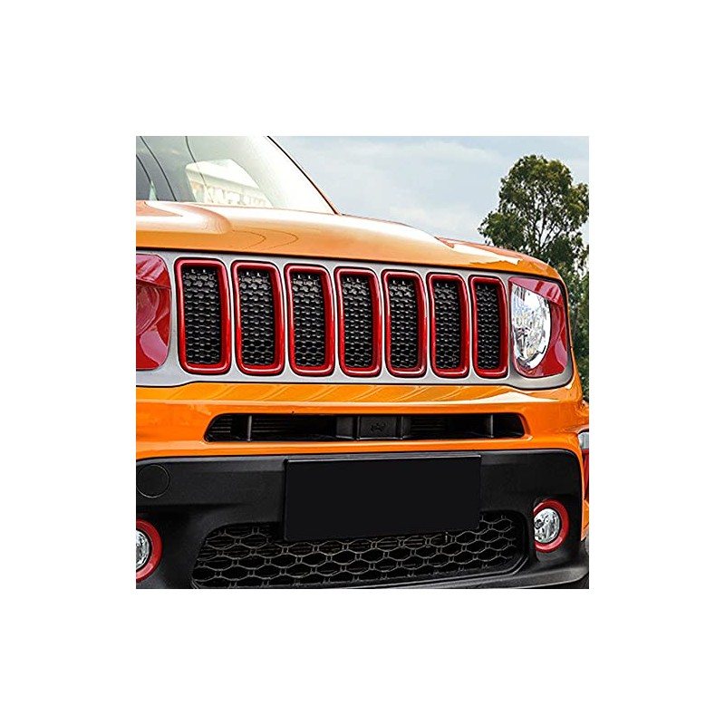 idain Set of 7 Front Grille Mesh Inserts ABS Grille