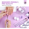 SAVILAND Acrylic Nail Kit for Beginners: White Pink Clear Acrylic