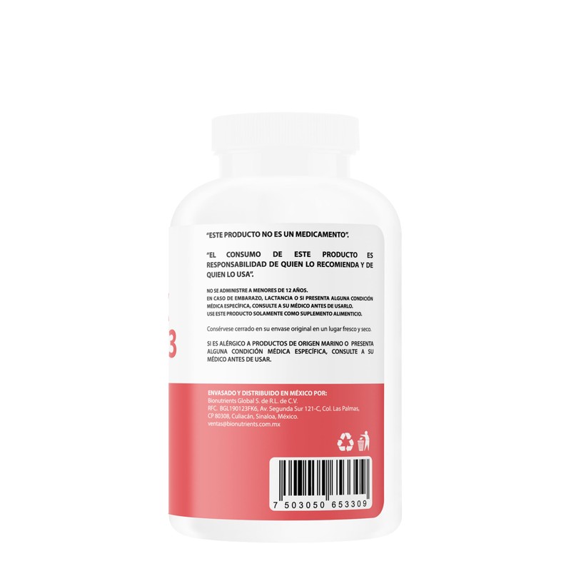 Wellthy Acrtic Omega 3 Softgel 200 Cápsulas. 360mg EPA, 240mg