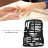 26Pcs Eyebrow Tweezers Manual Stainless Steel Rugged Versatile Lightweight Nail