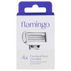 Flamingo, Five-Blade Cartridges, 4 Count