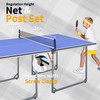 Mid-Size Table Tennis Table, 6’ x 3’ Table Tennis Game