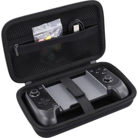 Baval Hard Carrying Case for Mobile Game Controller, Compatible with Retractable Controllers, Black, Hard Shell, Case Only