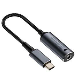 Female 5.5mm*2.5mm Barrel Tip to USB C Adapter Cable for Acer Asus HP Dell USB C Charger 65w 100w 140w PD 5V / 9V 2A 20V 7A 140W Max (Input>Output)