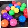 Kisangel 100pcs Raffle Balls Openable Plastic Lottery Balls Bright Colors