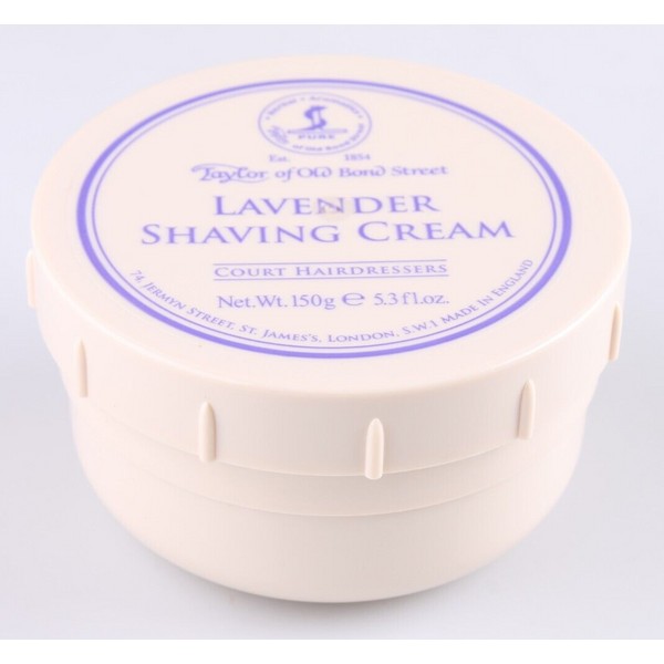 Taylor of Old Bond Street Lavender Shaving Cream 150 g. Shaving Cream & Gel
