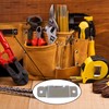 4PCS Small Metal Tape Measure Holder Clip Measuring Tape Belt