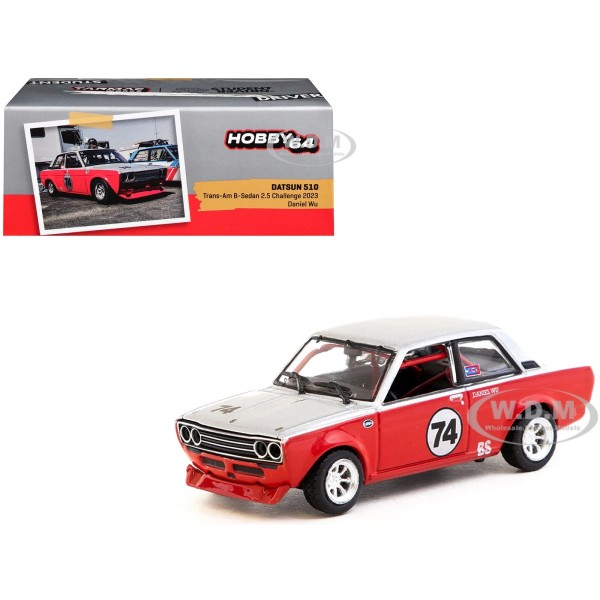 Tarmac Works DATSUN 510 #74 TRANS-AM B-SEDAN 2.5 CHALLENGE 2023