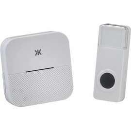 Knightsbridge - Wireless Plug in Door Chime - White