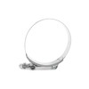 QWORK 3" T-Bolt Hose Clamp Stainless Steel, Working Range 83mm-91mm