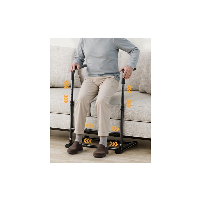 Couch Stand Assist for Seniors, Standing Support Handle, Black