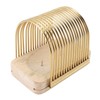 Bread Slicing Cutter Wood 304 Stainless Steel Anti Slip Bread