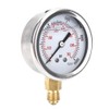BuyWeek Oil Pressure Gauge, 0-700bar, 0-10000psi Oil Injection Pressure Gauge,