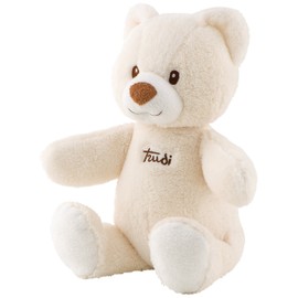 Trudi Bär Cremino Elfenbein Plüschtiere und Doudou-Spieluhren für Babys. Baby-Teddybären für Kinder. Neugeborenengeschenk für die ersten Monate | 25x35x13cm Größe M | Baby Cremino | Modell 18127