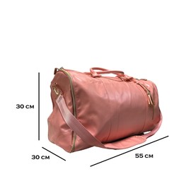 GALINEI Women's Suit Bag Convertible into Carry-on Luggage 2-in-1 Suit Bag, pink