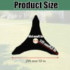 Brush Cutter Blade 3-Teeth Weed Cutter Metal Blade 25.4mm Hole