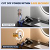 BESTTEN 20 Amp GFCI Outlet with Thinner Design, GFI Electrical