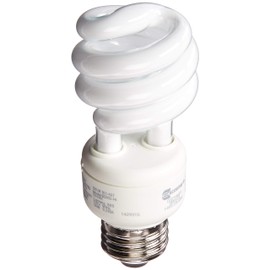 EcoSmart 60-Watt Equivalent Daylight (5000K) Spiral CFL Light Bulb (4-Pack)