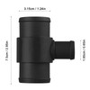 Hconcet Upper Lower Radiator Coolant Hose Tee Compatible with 2010-2013