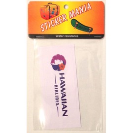 Aviation Stickers Hawaiian Airlines B Waterproof Paper Seal for Suitcases and More