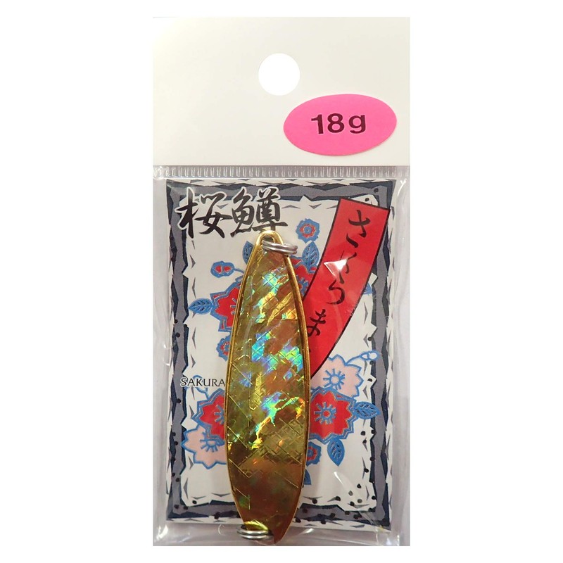 SHIMOTSUKE Cherry Blossom Trout Spoon Hologram Lure, 0.6 oz (18