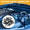 Partuto Vacuum Tubing Connector for Car Hose Tee Connector Nylon
