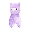 Cuddly Soft Purple Alpaca Llama Lamb Toy - 7" Stuffed