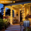 Solar String Lights, 2 Pack 33Ft Total 200LED Solar Christmas