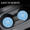 MEAJOO 2-Piece Car Cup Holder Insert – 2.75 Inch Non-Slip