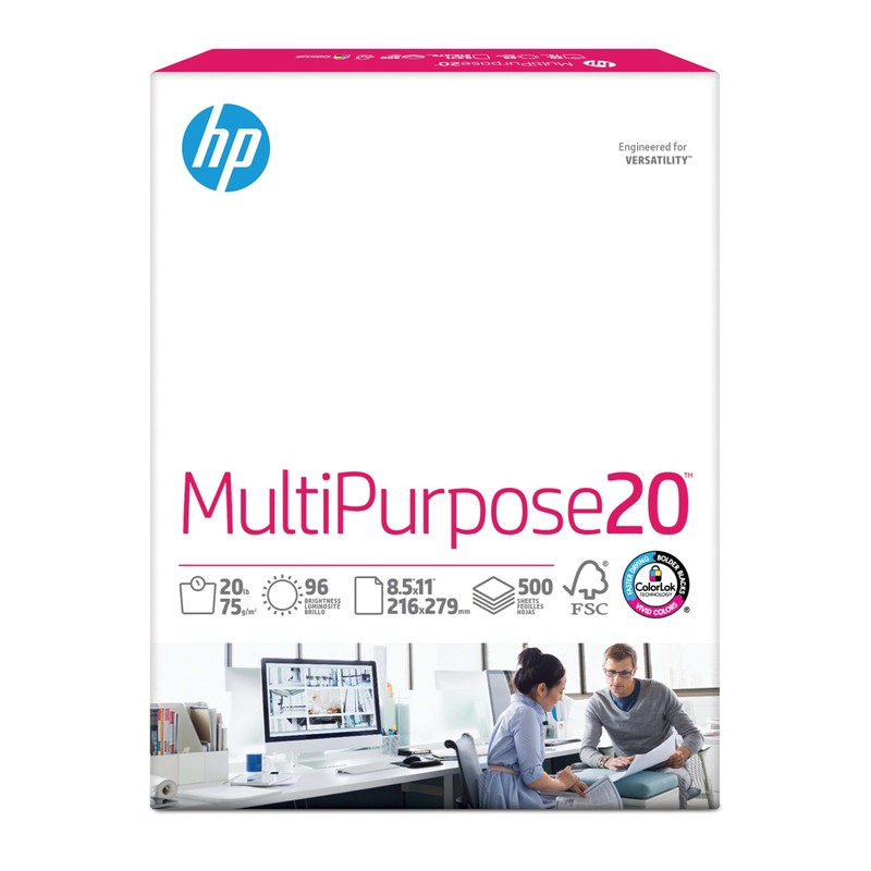 HP Printer Paper | 8.5 x 11 Paper | MultiPurpose