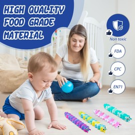 Langmeil Suction Pop Fidget Toy, Relax and Pressure Relief Toys, 3D Squeeze Anti-Pressure Popper Sensory Toys for Kids and Adults(3 Pack)