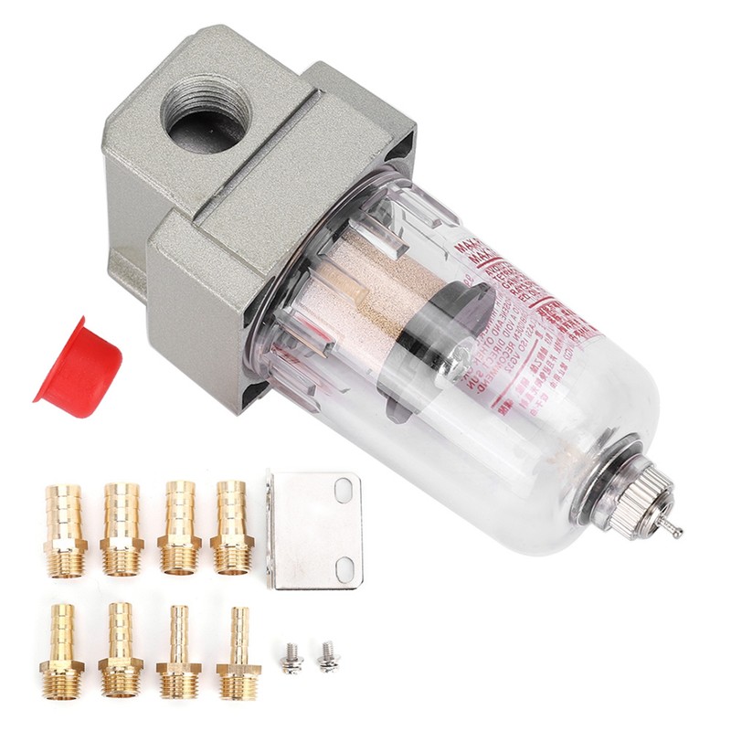 Universal Oil Separator Catch Reservoir Tank Filter Car Modification Accessories