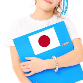 Flag of Japan Sticker Decal Notebook Car Laptop 5.5"x4" (Color)