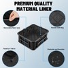 RAYMACE Bike Basket Liner & Cargo Net, Reusable Thickened Lining