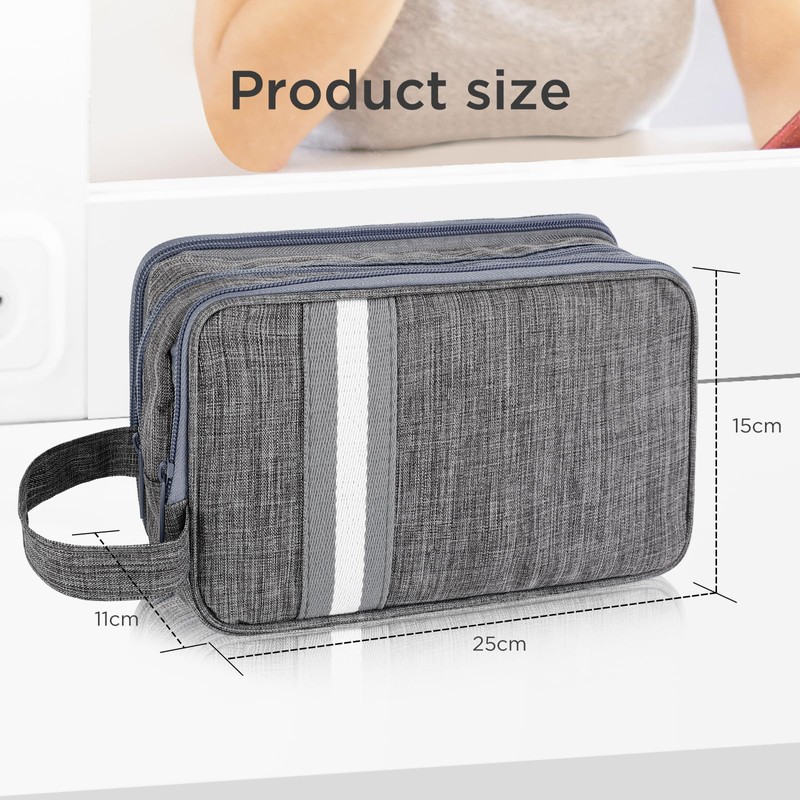 AiQInu Beauty Case da Viaggio, Borsa da Toilette da Viaggio