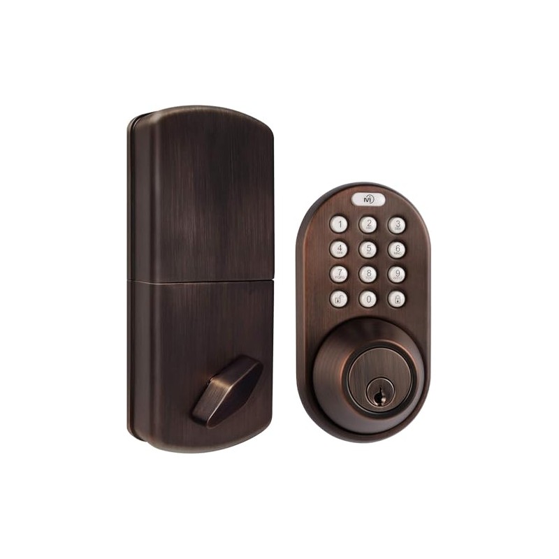 Keyless Entry Door Lock with 2 Lever Handles, Digital Keypad