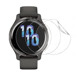 Snailcanfly 5pcs Hydrogel Film Screen Protector for Garmin Venu 3 45mm Smart Watch Flexible HD Transparent TPU Protective Film Ultra-thin Self-Healing Anti scratch Explosion-proof